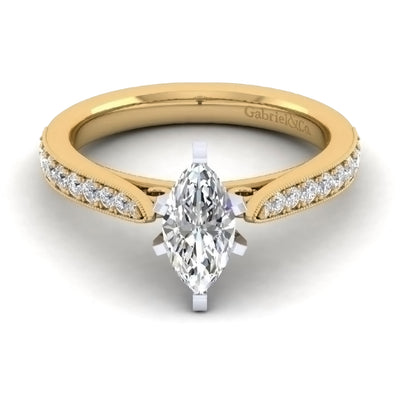 Diamond Semi-Mount Ring