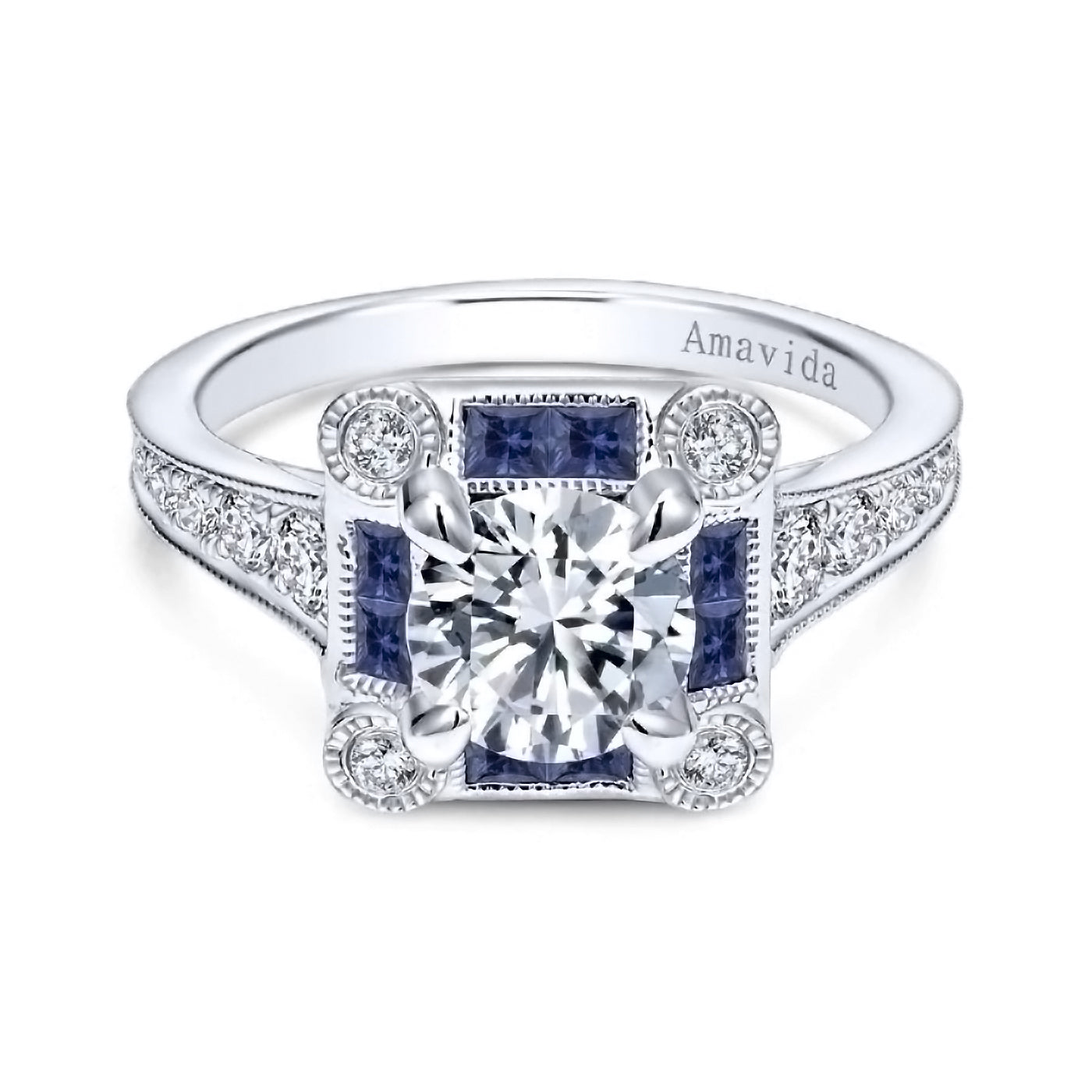 Diamond Semi-Mount Ring