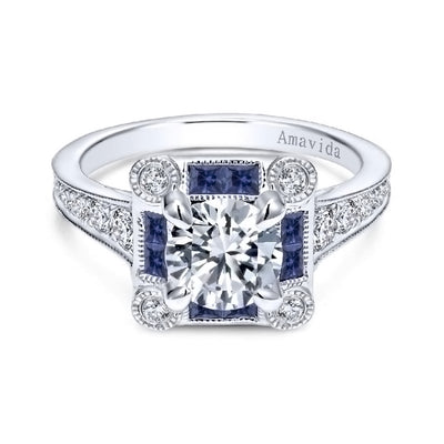 Diamond Semi-Mount Ring