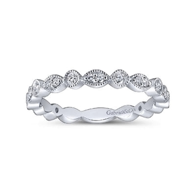 Diamond Wedding Bands  -  Women'