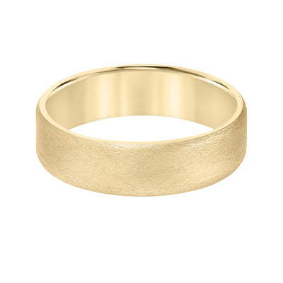 Yellow Gold 7mm Men's Wedding Ring