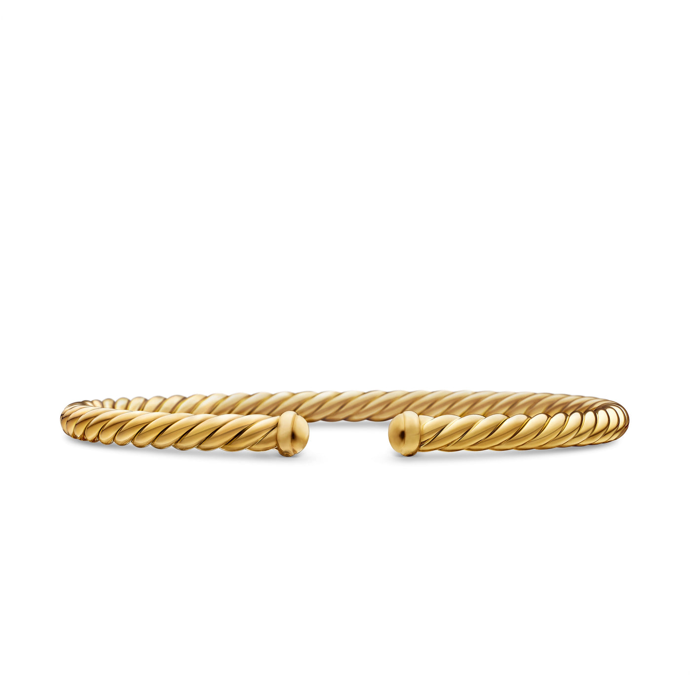 Cable Flex Bracelet in 18K Yellow Gold\, 4mm