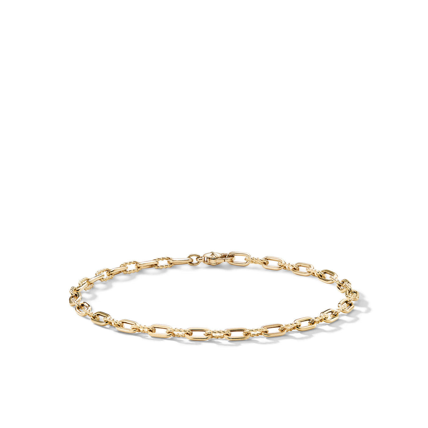 DY Madison® Chain Bracelet in 18K Yellow Gold\, 3mm