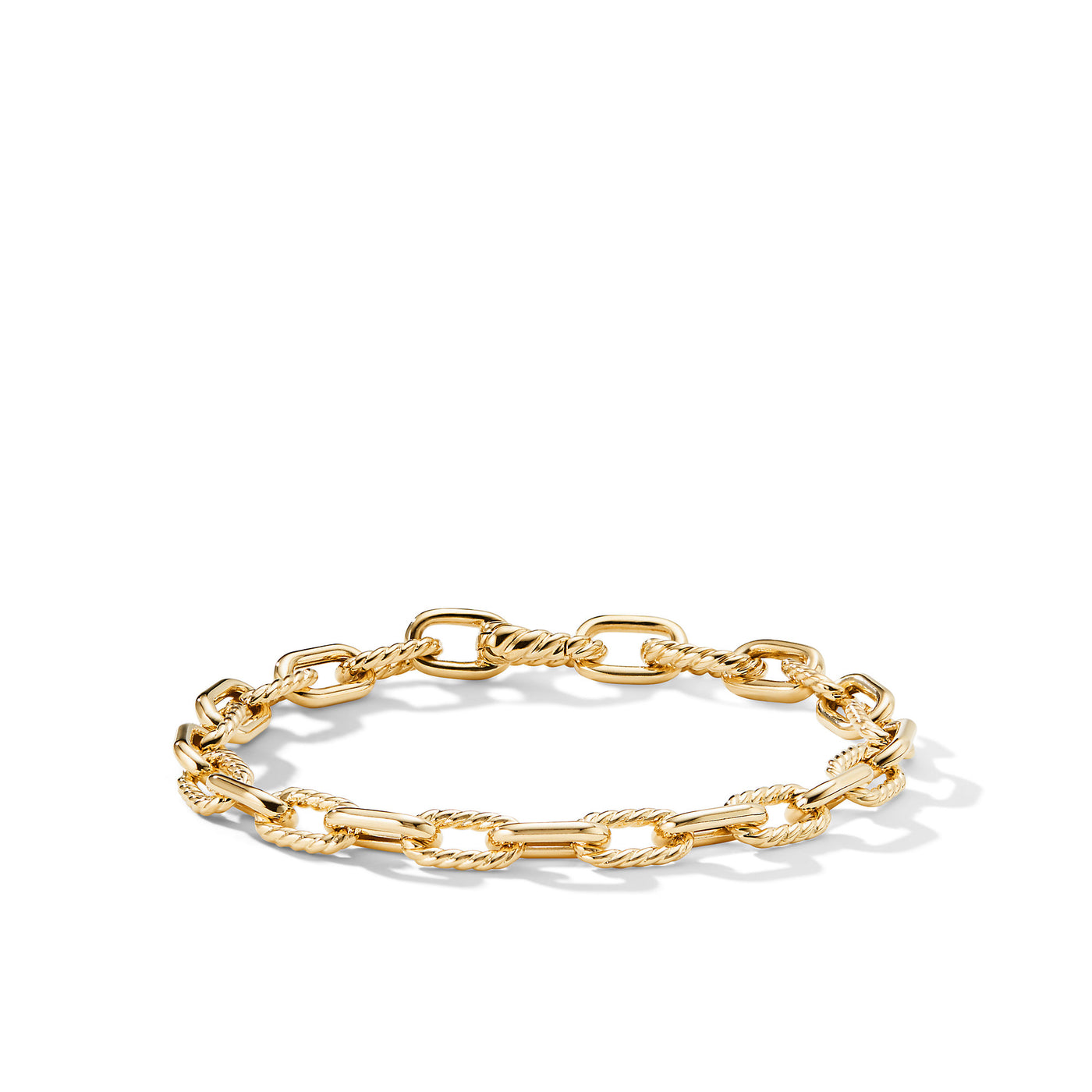 DY Madison® Chain Bracelet in 18K Yellow Gold\, 6mm