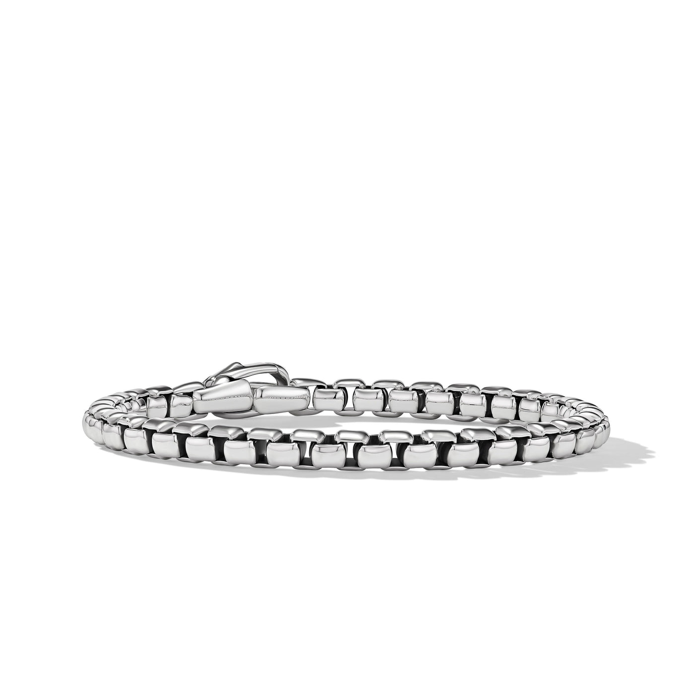 Box Chain Bracelet in Sterling Silver