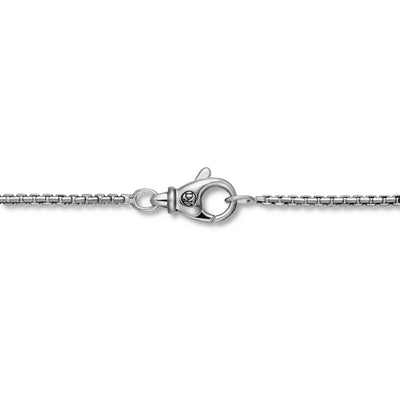 Box Chain Necklace in Sterling Silver, 1.7mm