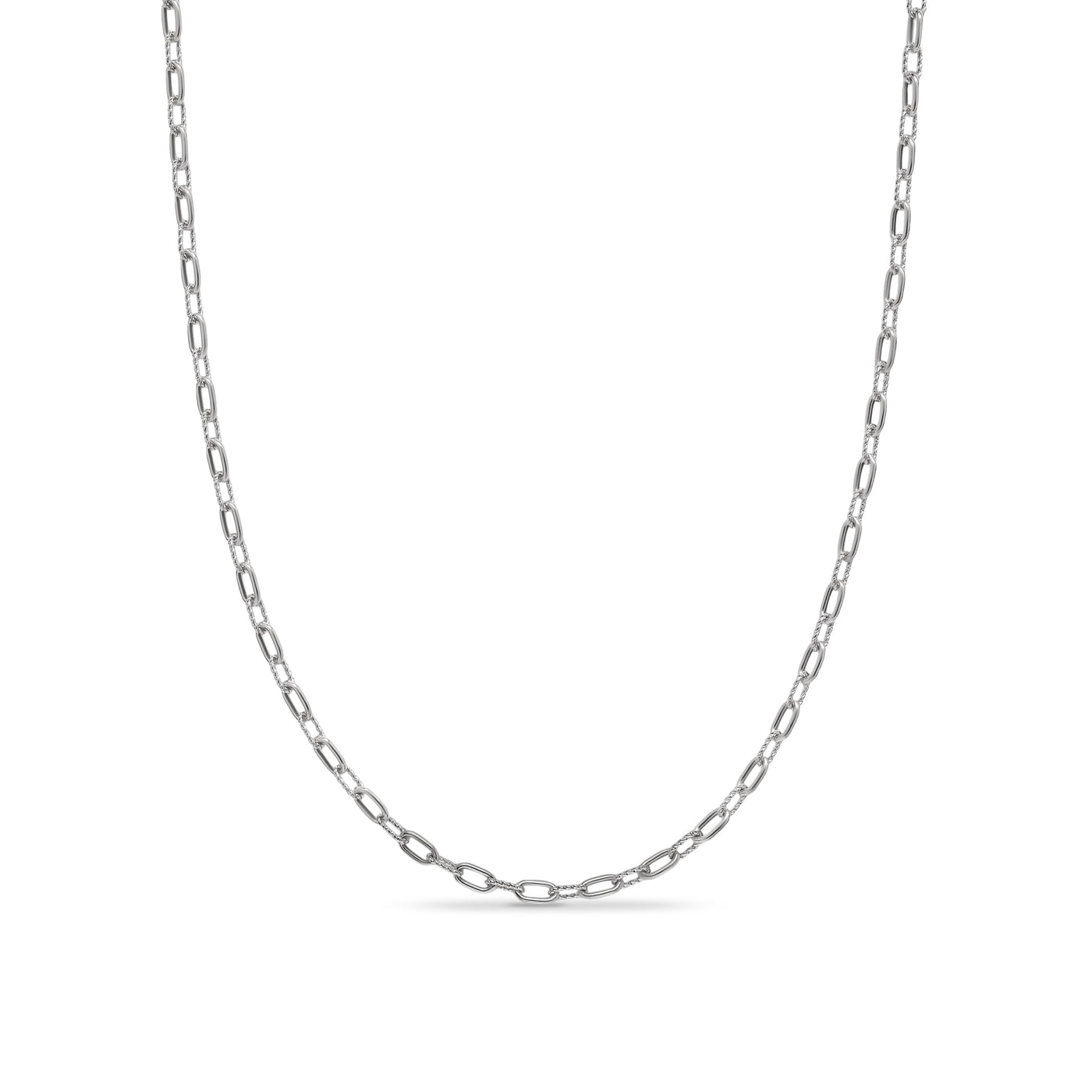 DY Madison® Chain Necklace in Sterling Silver\, 3mm