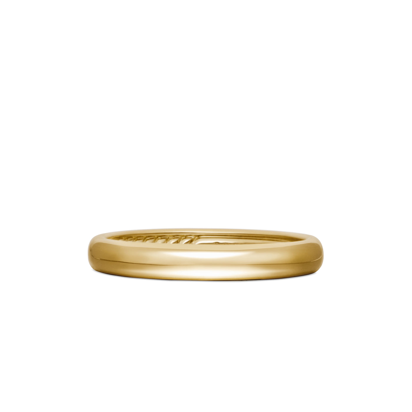 DY Classic Band Ring in 18K Yellow Gold\, 3.5mm