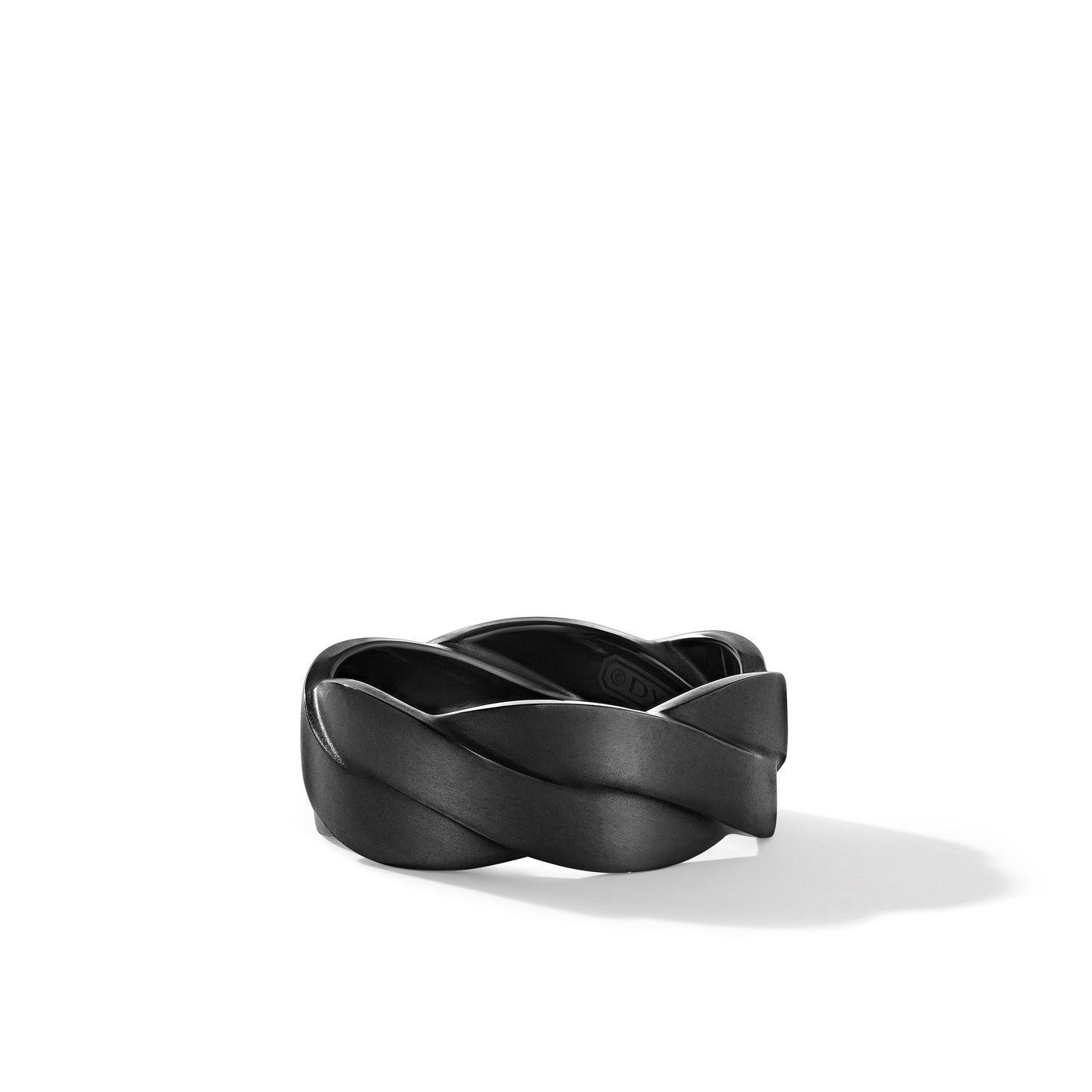 DY Helios™ Band Ring in Black Titanium\, 9mm