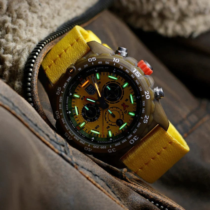 Bear Grylls Survival Eco Master 45mm, Yellow Dial, Sustainable Outdoor Watch