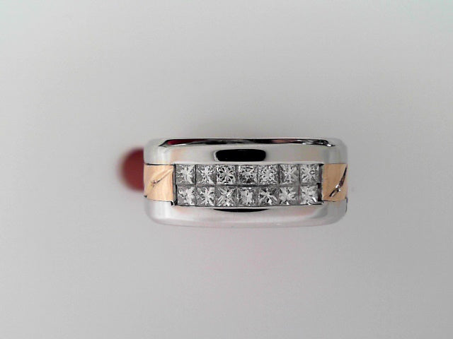 Diamond Wedding Bands - Men'