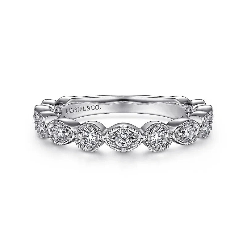 Diamond Wedding Bands  -  Women'