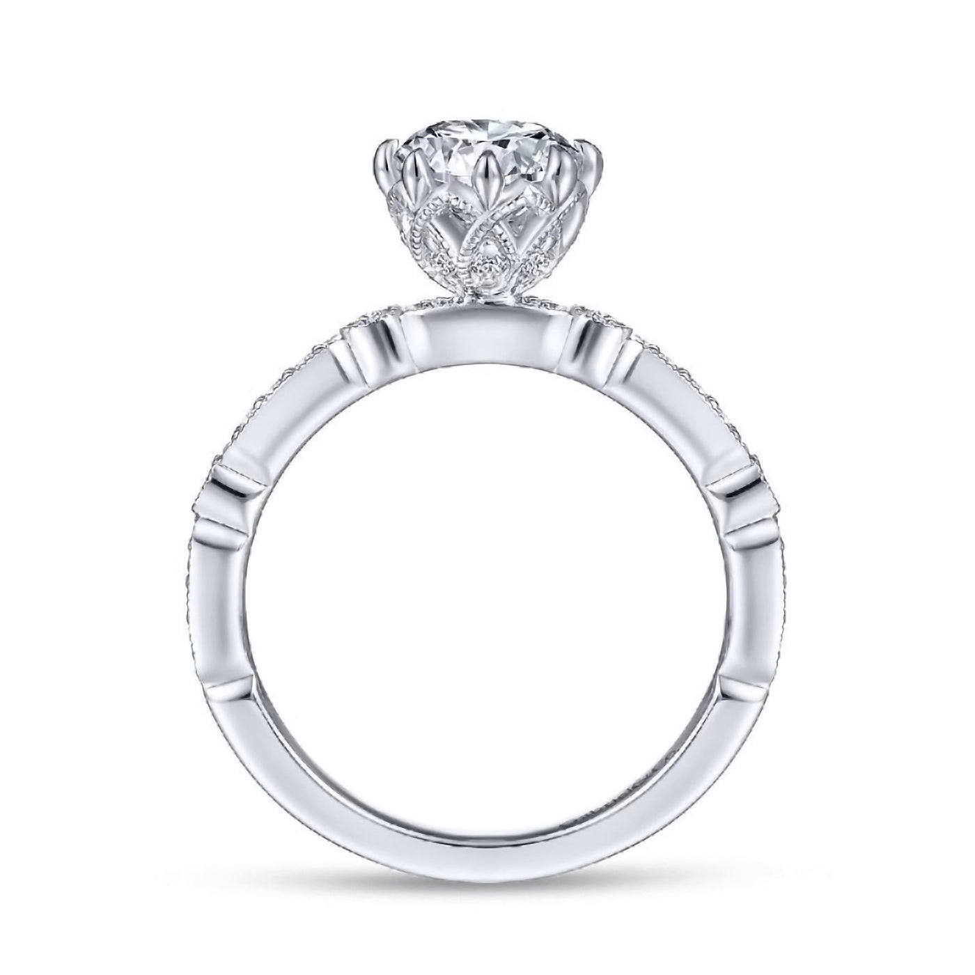 Diamond Semi-Mount Ring