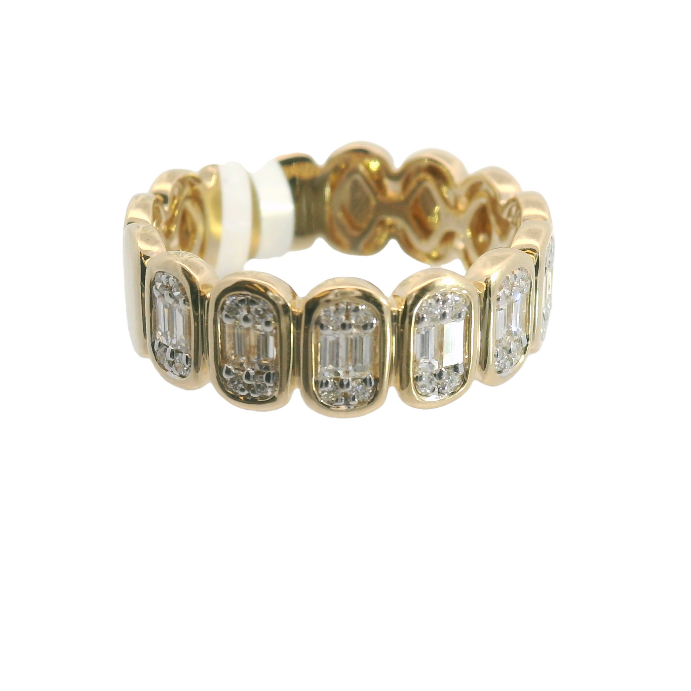 0.50CT DIAMOND BAGUETTE BAND