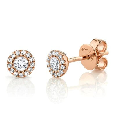 0.24CT DIAMOND STUD EARRING