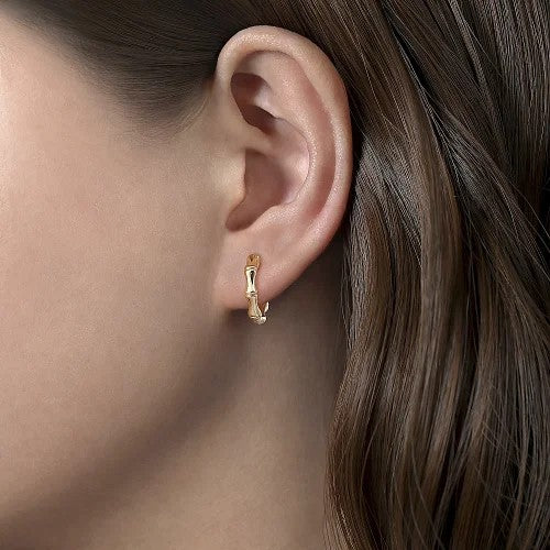 14K Yellow Gold Earrings