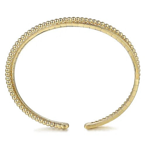 14K Yellow Gold Bujukan Bangle