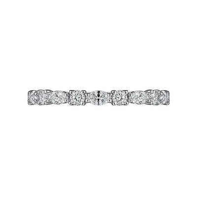 Diamond Wedding Bands  -  Women'