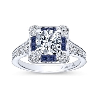 Diamond Semi-Mount Ring