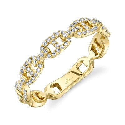 0.16CT DIAMOND LINK BAND