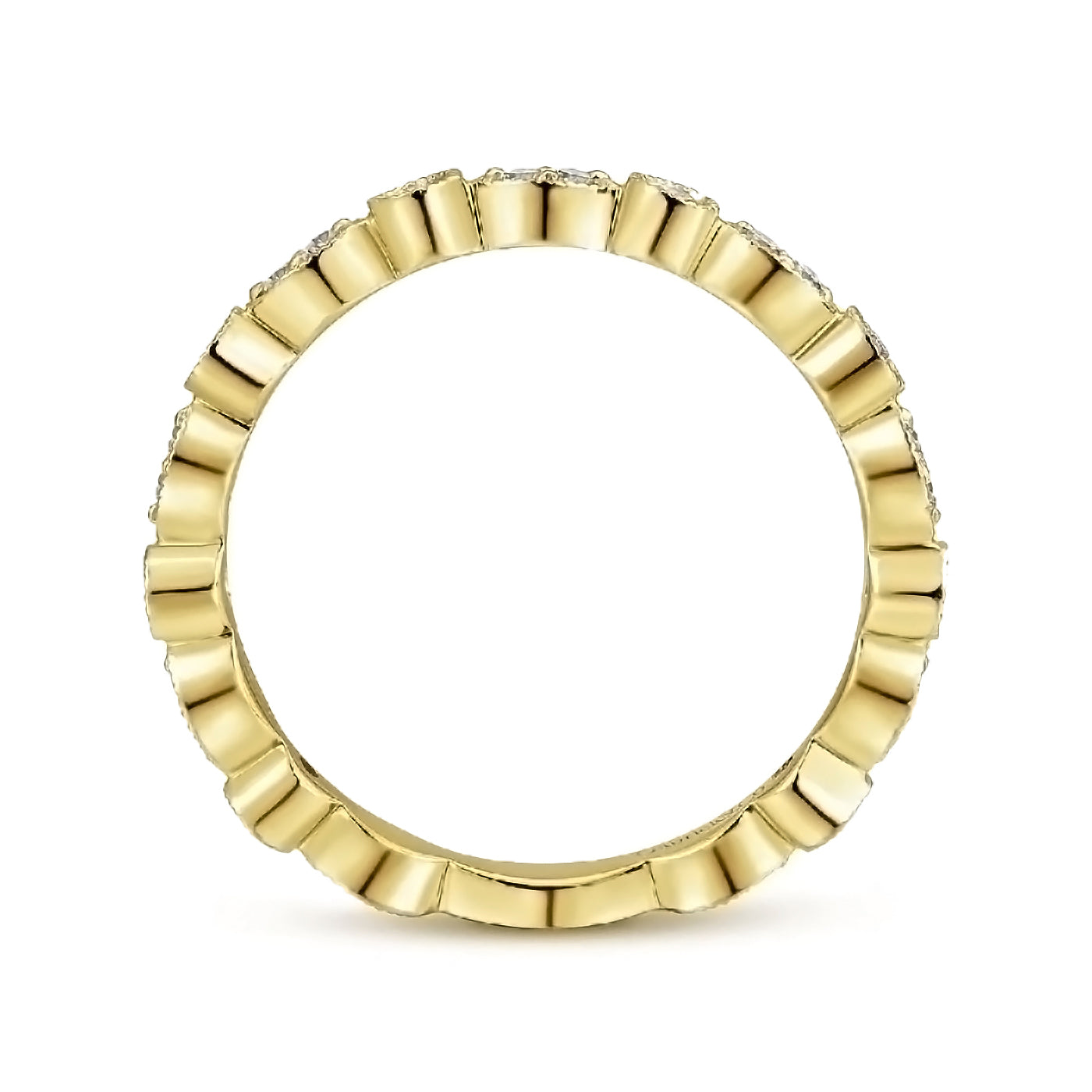 14K Yellow Gold Fashion Ladies Ring