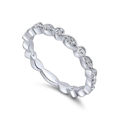 Diamond Wedding Bands  -  Women'